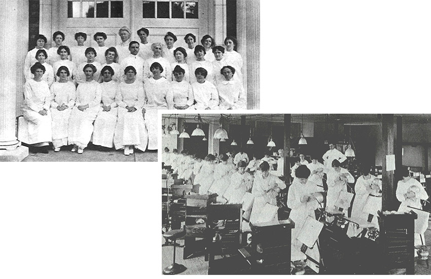 First graduating class Fones School of Dental Hygiene-1914